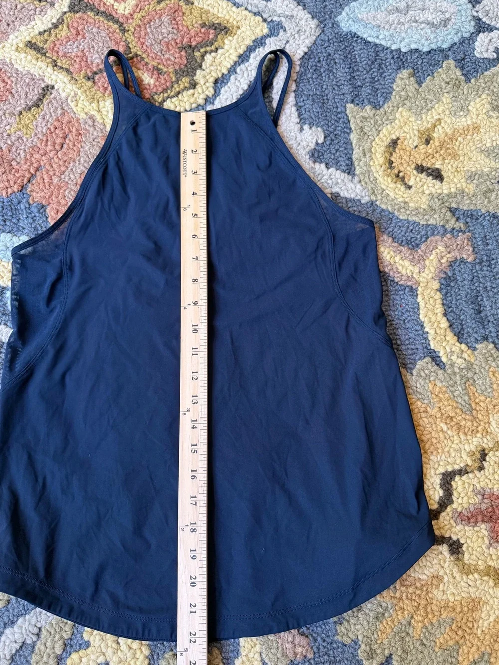 Lululemon Run Off-Route Tank True Navy Size Medium Running